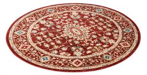 Kusový koberec Oman bordó kruh 100x100cm