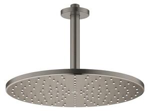 Hlavová sprcha Grohe Rainshower Mono vrátane sprchového ramená kartáčovaný hard graphite 26560AL0