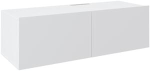 NÍZKA KOMODA, biela, 120/36,7/45 cm Hom`in - Online Only drobný nábytok, Online Only