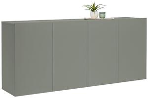 ŠIROKÁ KOMODA, zelená, 180/80/42 cm Hom`in - Online Only drobný nábytok, Online Only