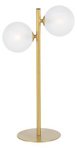 MUZZA Stolná lampa Balls zlatá