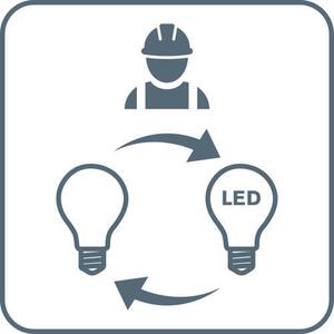 STOJACIA LED LAMPA, 25/140 cm Wofi - Interiérové svietidlá