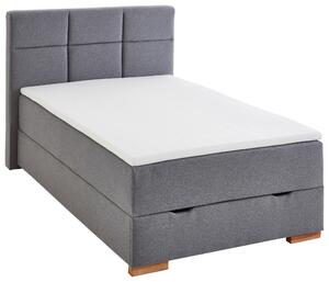 BOXSPRINGOVÁ POSTEĽ, 140/200 cm, sivá home24 - Online Only detský nábytok, Online Only
