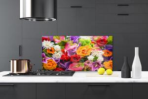 Nástenný panel  Kvety 120x60 cm