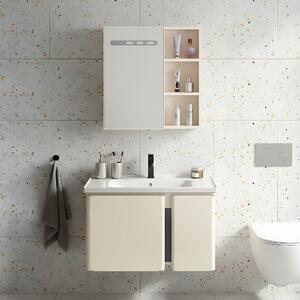 Súprava kúpeľňového nábytku s umývadlom Tula 60cm Beige