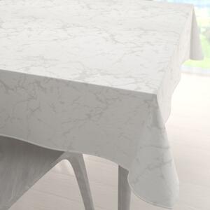 Biante Dekoračný štvorcový obrus Parma PM-116 Strieborný mramor na krémovom 70x70 cm