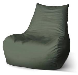Sablio Sedací vak Bean Vojenská zelená 2 - 100 x 90 x 45 cm