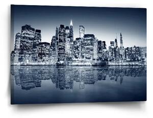 Sablio Obraz Nočný New York - 60x40 cm