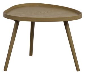 MUZZA Odkladací stolík menna 61 x 40 cm hnedý