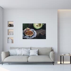 Obrázok fíg a avokáda (90x60 cm)