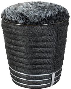 TABURETKA, textil, 42/50 cm MID.YOU - Kreslá, Online Only