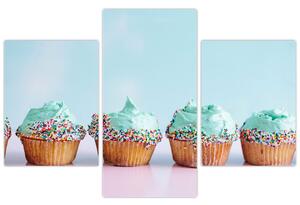 Obraz cupcakes (90x60 cm)