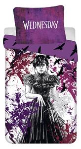 Jerry Fabrics Obliečky z mikrovlákna 140x200 + 70x90 cm - Wednesday "Raven"