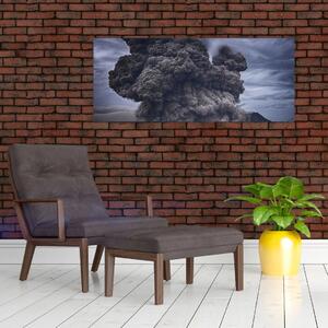 Obraz - Sopečná erupcia (120x50 cm)