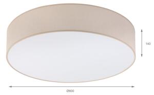 Brilagi - LED stropné svietidlo SIRIJA 4xE27/60W/230V pr. 60 cm béžová