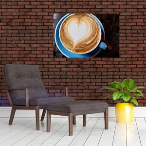 Obraz - Latte Art (90x60 cm)