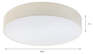 Brilagi - LED stropné svietidlo SIRIJA 6xE27/15W/230V, priemer 80 cm, krémové