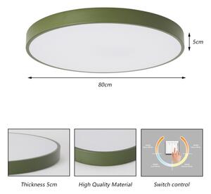 Brilagi - LED stropné svietidlo POOL LED/100W/230V 3000/4000/6000K 80 cm zelená