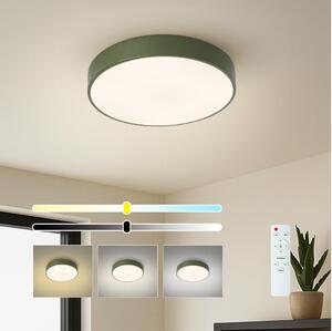 Brilagi - LED stmievateľné stropné svietidlo POOL LED/36W/230V 3000-6000K 30 cm zelené+DO