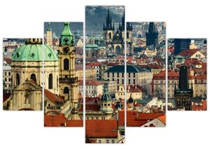 Obraz - Panorama Prahy (150x105 cm)