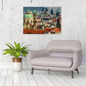 Obraz - Panorama Prahy (70x50 cm)