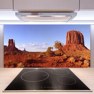 Nástenný panel  Púšť krajina 100x50 cm