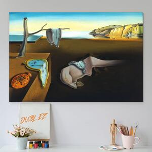 DUBLEZ | Reprodukcia obrazu S. Dalí - Tečúce hodiny | UV potlač, Premium