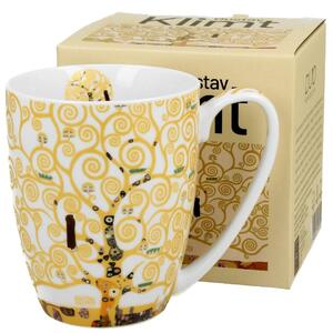 Duo Porcelánový hrnček Klimt Ecru Tree Of Life 350 ml
