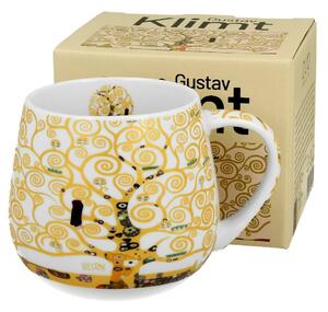Duo Porcelánový hrnček Klimt Ecru Tree Of Life 430 ml