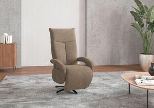 KRESLO, textil, svetlohnedá Sit & More - Online Only obývacie izby, Online Only
