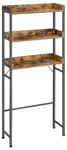 SKRINKA NA PRÁČKU, hnedá, čierna, 63/165/25 cm MID.YOU - Online Only technická miestnosť, Online Only