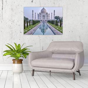 Obraz - Taj Mahal za východu slnka (70x50 cm)