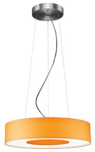 Závesné LED svetlo Donut stmievateľné 22W oranžové