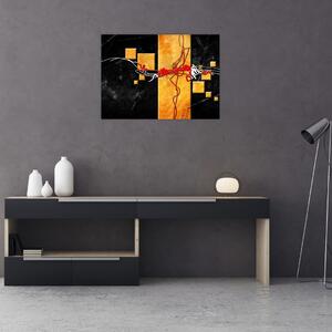 Abstraktný obraz - Tanečnice (70x50 cm)