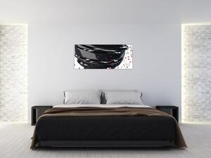 Obraz - Abstrakcia zemegule (120x50 cm)