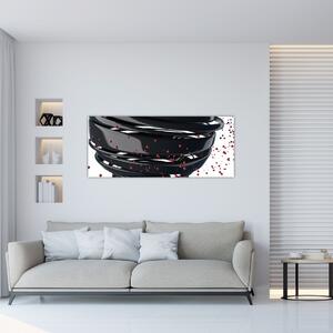 Obraz - Abstrakcia zemegule (120x50 cm)