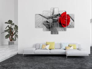 Obraz červených ruží (150x105 cm)