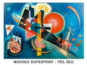 Umelecká tlač Kandinsky - Nel Blu, Wassily Kandinsky, (70 x 50 cm)