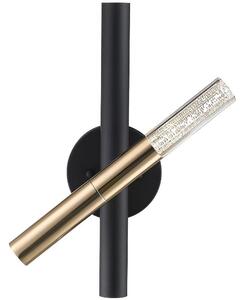 Zuma Line W0461-03L-P7SD - LED Nástenná lampa ONE 3xLED/5W/230V čierna/mosadz