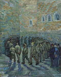 Vincent van Gogh - Obrazová reprodukcia The Exercise Yard, or The Convict Prison, 1890, (30 x 40 cm)