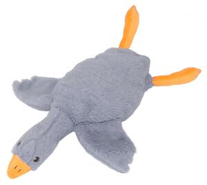 Aga4Kids Plyšový vankúš Hus Šedá 50 cm