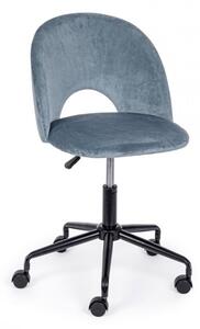 Kancelárska stolička Linzey - svetlomodrá