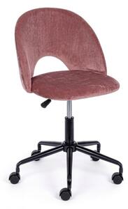 Kancelárska stolička Linzey - ružová