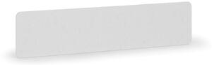 Akustická nástenka 180 x 40 cm, biela