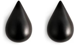 Normann Copenhagen - Dropit Háčik na kabát 2 pcs. Small Black