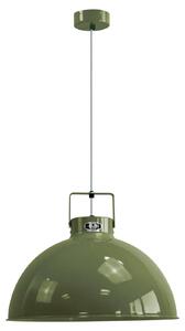 Jieldé Dante D450 závesná lampa olivová Ø 45 cm