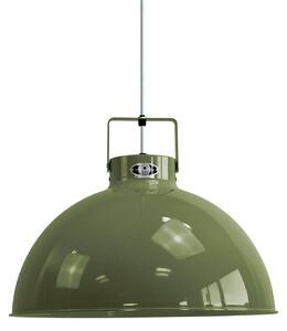 Jieldé Dante D450 závesná lampa olivová Ø 45 cm