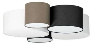 Lindby - Lettie 5 Stropné Lampa Grey/Black/White