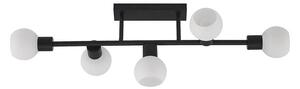 Lindby - Biscala 5 Stropné Lampa Black/Opal