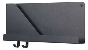 Muuto - Folded Shelves 51x22 Čierna
